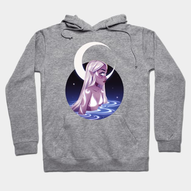 Moon Hoodie by madiearts